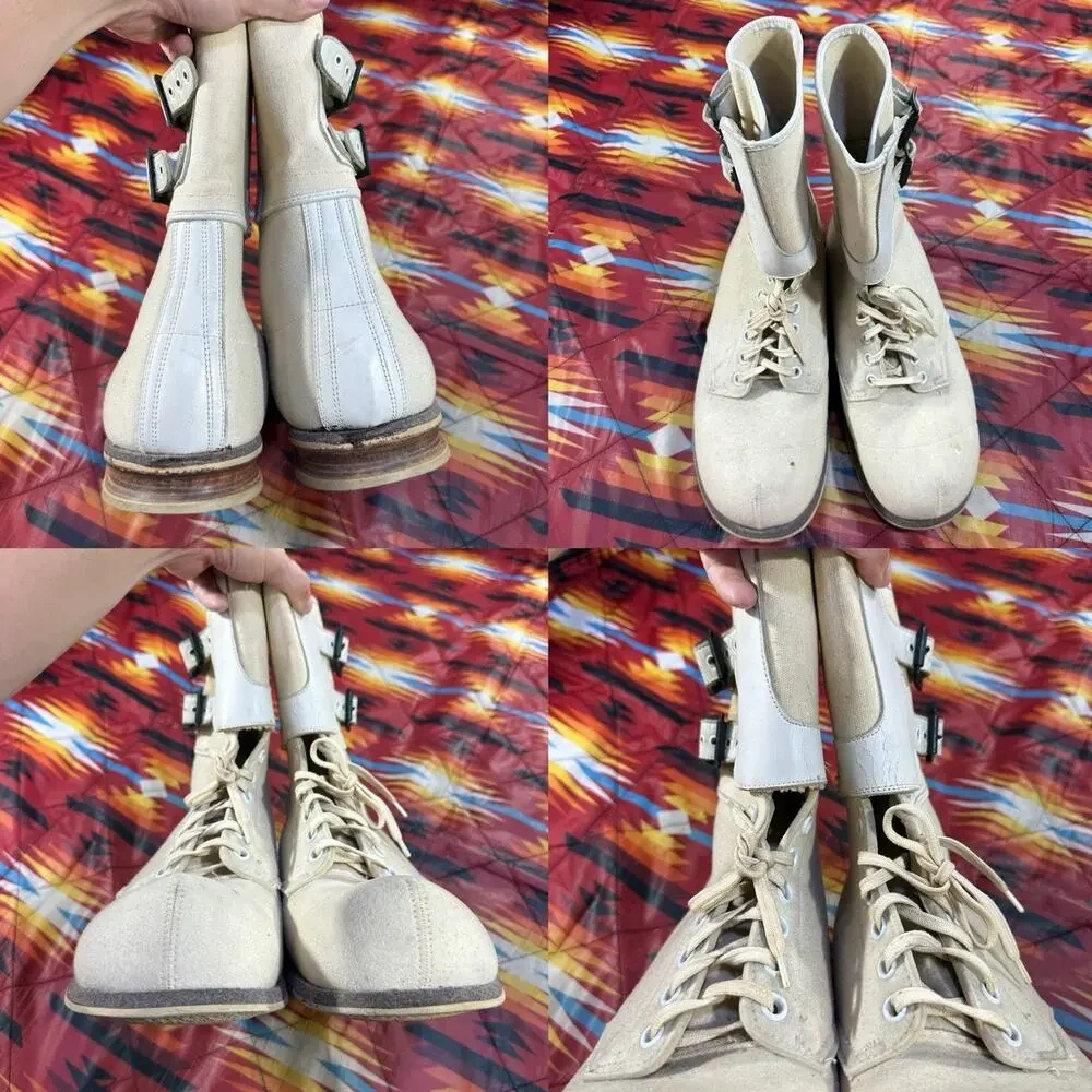 Vintage US Army Winter Combat Boots A. R. Hyde & Sons Men’s Size EX LARGE 13